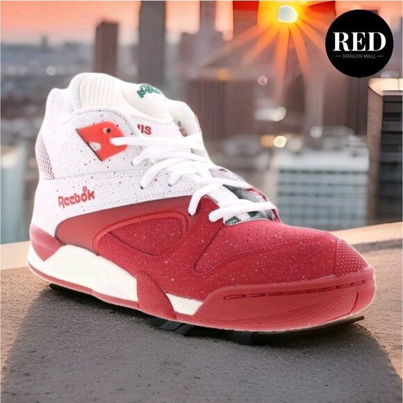 Reebok Court Victory Pump Red Leather Sneakers Shoes - Men\'s Size 9 main image 16